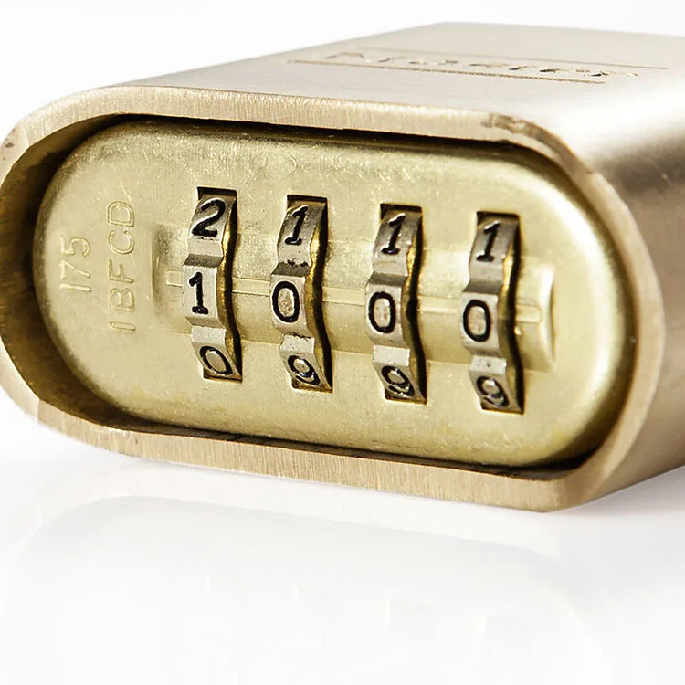 MASTER LOCK Tamper-proof Anti-corrosion Anti-rusting Waterproof Brass Password Combination Code Lock Padlock Anti-theft (3)