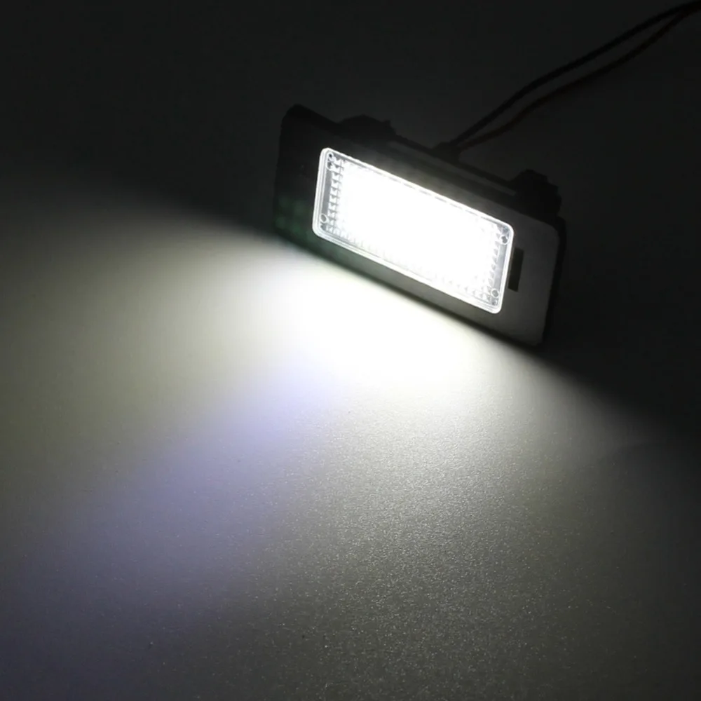 number plate light defective passat b6