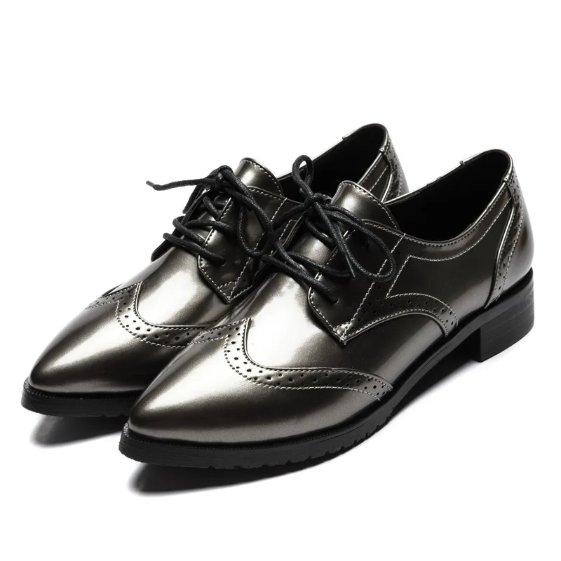 pointed toe brogues womens