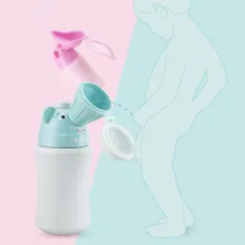 Портативный детский писсуар, походный автомобиль, дорожный горшок, аварийный Детский горшок, автомобильный туалет, мочесборник для мальчиков и девочек