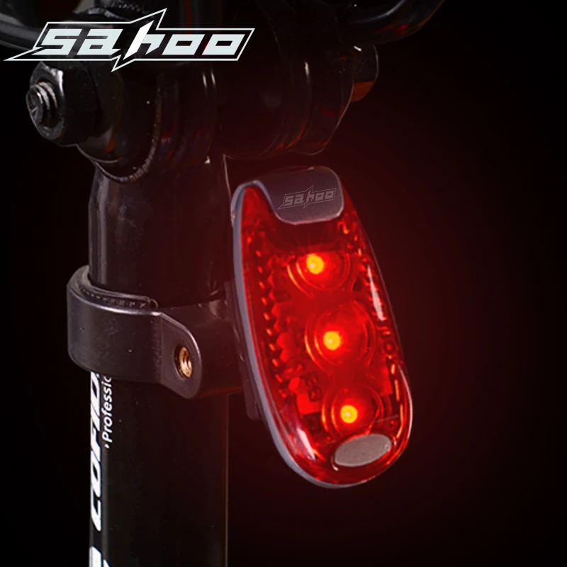 SAHOO new multi purpose bike taillights mountain bike safety warning
