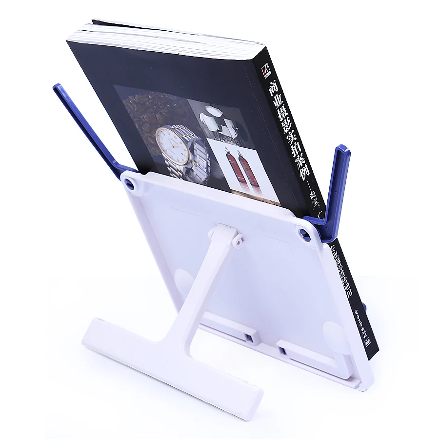 1PC Portable Folding Tablet Book Holder for reading decorative Bookends