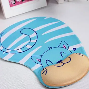 

Etmakit Practical Lovely Animal Skid Resistance Memory Foam Comfort Wrist Rest Support Mouse Pad Mice Pad Accessories