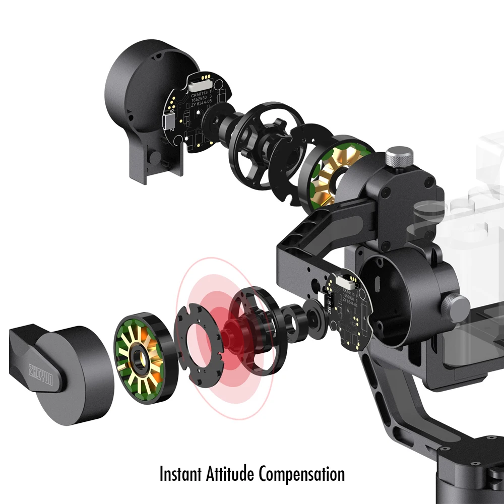 ZHIYUN официальный кран V2 3-осевой ручной шарнирный стабилизатор для камеры GoPro набор для DSLR Камера sony/Panasonic/Nikon/Canon