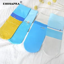 [EIOISAPRA] принт Лето пляжное искусство 4 Lsland стиль забавные носки Harajuku индивидуальность Divertidos носки женские Kawaii Calcetines Mujer