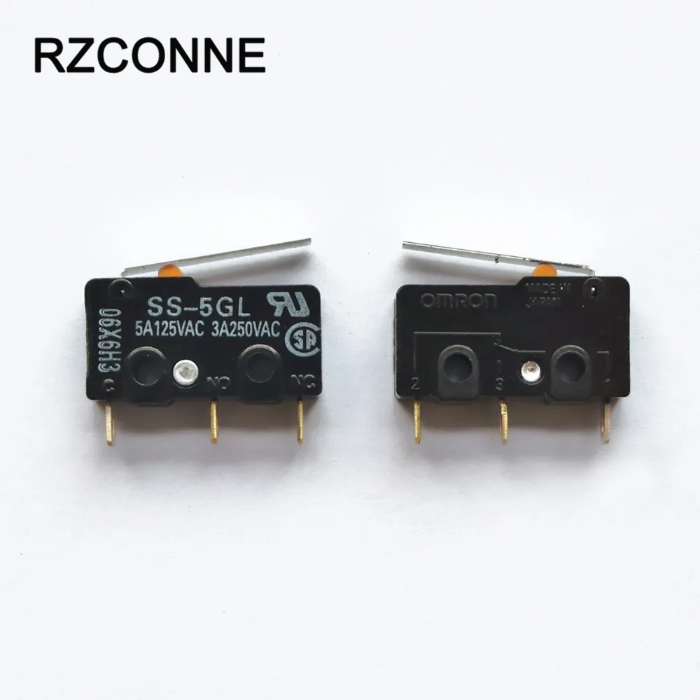 

3D Printer Limit Switch SS-5GL 5A 1.47N micro switch Endstop Ramps1.4