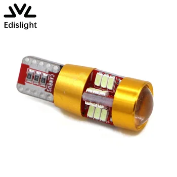

T10 Led W5w Universal Canbus Car Light Bulb With Projector Lens Jetta Golf 6 7 5 4 Touran Beetle Polo VW Touareg Passat B7 B5 B6