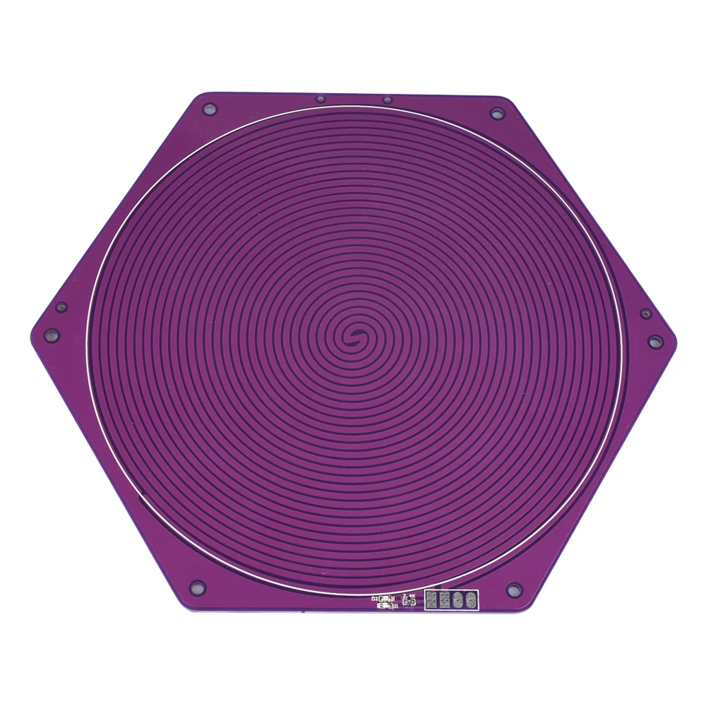Kossel Delta Rostock Тепловая кровать PCB 12 в 120 Вт 170 мм 200 Фиолетовый Reprap seeecnc Onyx MK2A MK2B