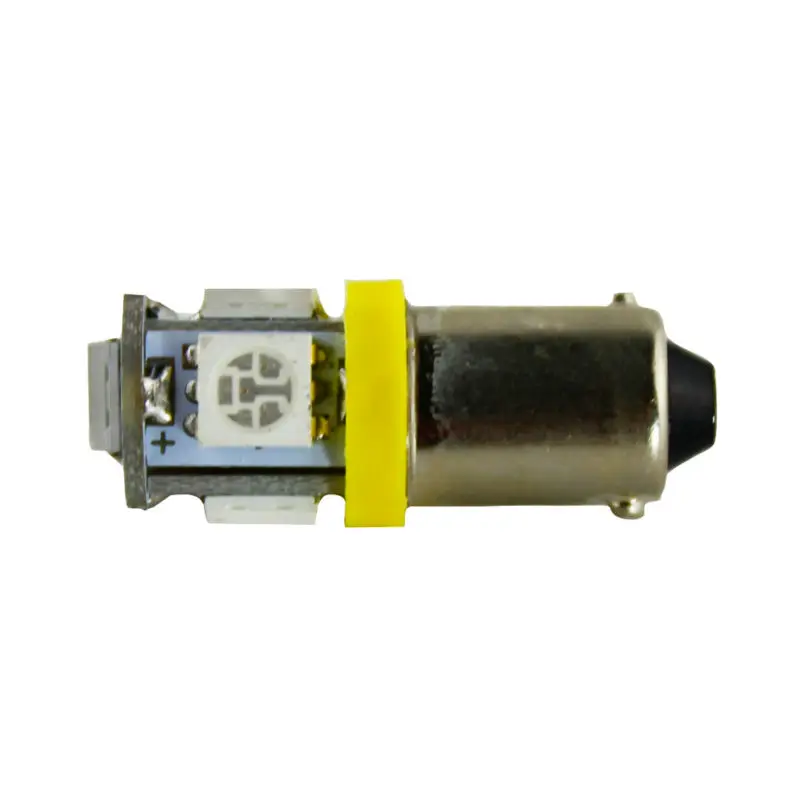100 шт. Ba9s 1895 57 T4W 182 1445 белый 5 5050 SMD Светодиодная автомобильная лампа бокового