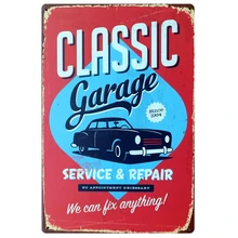 [Mike86] Классический гаражный Автомобильный металла плакат художественный металлический корабля Ретро дощечка для бара подарок декор AA-292 заказ смешивания 20*30 см