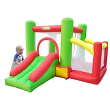 YARD Inflatable Bouncy House with Slide Small Bouncers Home Use Kids Jumper with Ball Pit Special Offer for Hot Zone