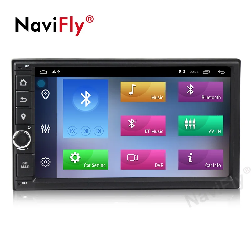 Best HD 2Din Android 9.1 2+32G Car Radio Stereo Multimedia Player GPS Navi For Universal TOYOTA Nissan Kia RAV4 FJ CRUISER ALPHARD 1