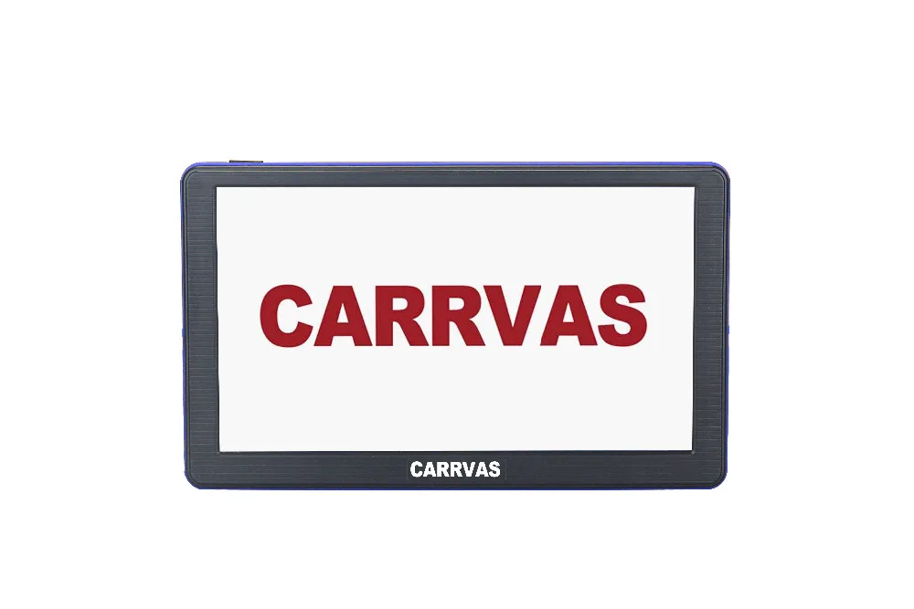 CARRVAS 7 дюймов емкостный экран автомобильный GPS навигация Bluetooth AVIN FM 8 ГБ/256 м DDR/800 МГц