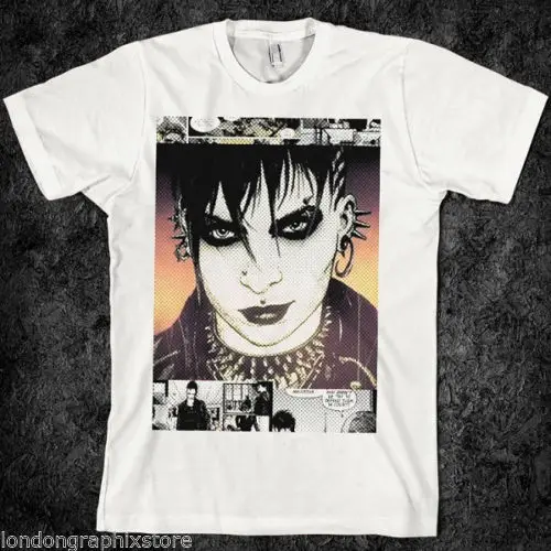 

Goth, Punk, Girl with Dragon Tattoo T Shirt Anime, Comic, Animation 2019 Cotton Short Sleeve Printed T-Shirt