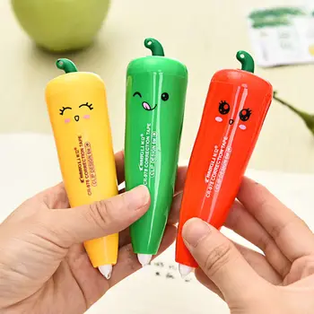 

Cute Cartoon Pepper Correction Tape Student Stationery Office School Supplies