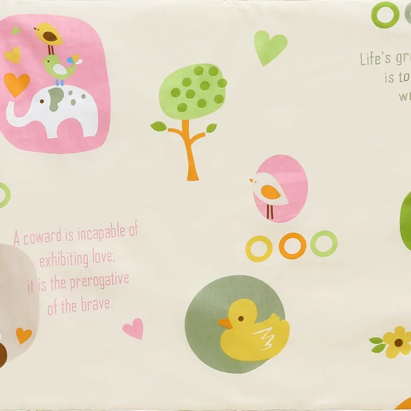 1 шт., детские подгузники, детские пеленки, детские пеленки, водонепроницаемые, с мультяшным рисунком, хлопковые матрас для новорожденных, дышащие подгузники - Цвет: Color As Picture