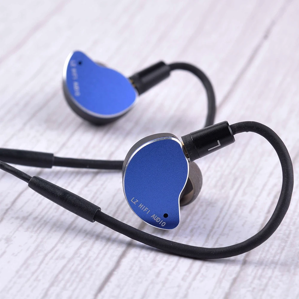  2019 LZ Z05A Carbon Nano-Coating Dynamic Drive In Ear Earphone HIFI Earbud Headset With MMCX Detach