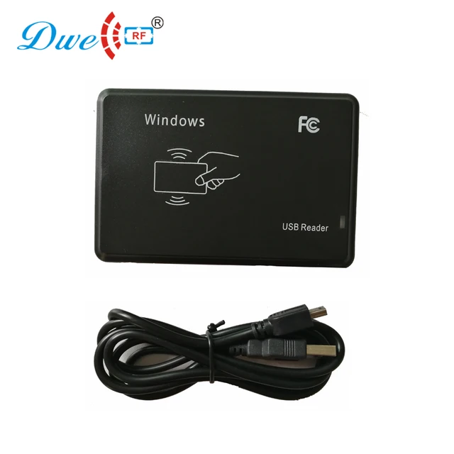 DWE CC RF card number output device contactless RFID windows desktop