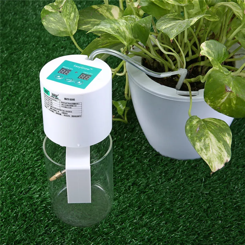 Садовый капельный набор для орошения автоматическая система для полива с ЖК-дисплеем система для внутреннего отдыха бонсай контроллер для полива растений