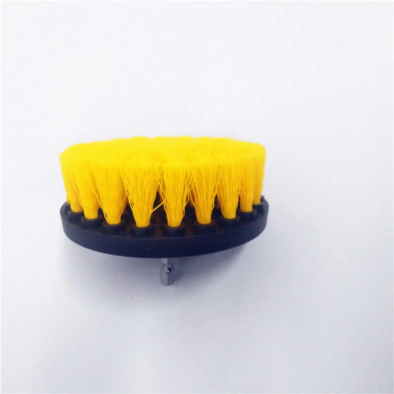 DIY 3 шт. желтый силовой скруббер щетка электрическая дрель щетка мощный скраб чистящий набор для чистки поверхностей ванной комнаты дропшиппинг