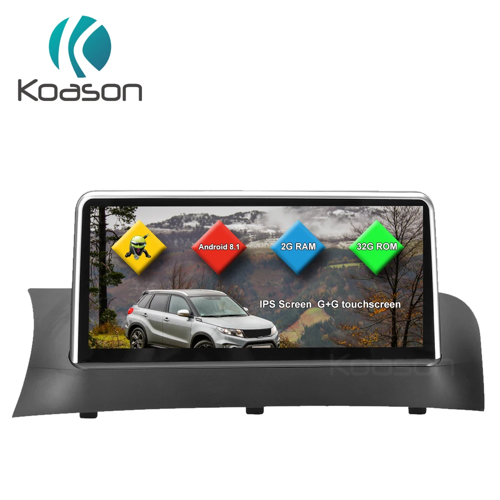 Discount Koason 10.25" IPS HD Screen Android 8.1 GPS Navigation for BMW X3 F25 2011 2012 Car Audio Video Wifi BT Multimedia Player 4