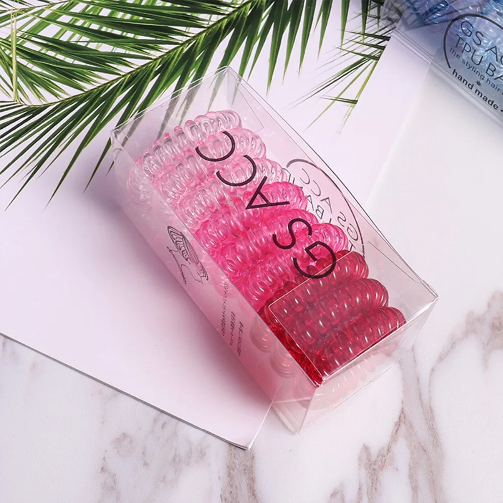 CN Hair Accessories 9pcs Rubber Scrunchies For Women Solid Candy Color Elastic Telephone Ring Hair Tie Hair Gum Rubber For Girls CN Hair Accessories 9pcs Rubber Scrunchies For Women Solid Candy Color Elastic Telephone Ring Hair Tie Hair Gum Rubber For Girls