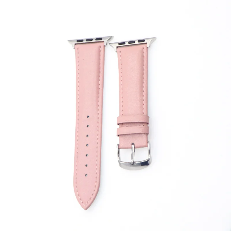 Classic leather for the Apple Watch Collection 4 3 2 1 with iwatch calfskin and square buckle modern design Classic leather for the Apple Watch Collection 4 3 2 1 with iwatch calfskin and square buckle modern design