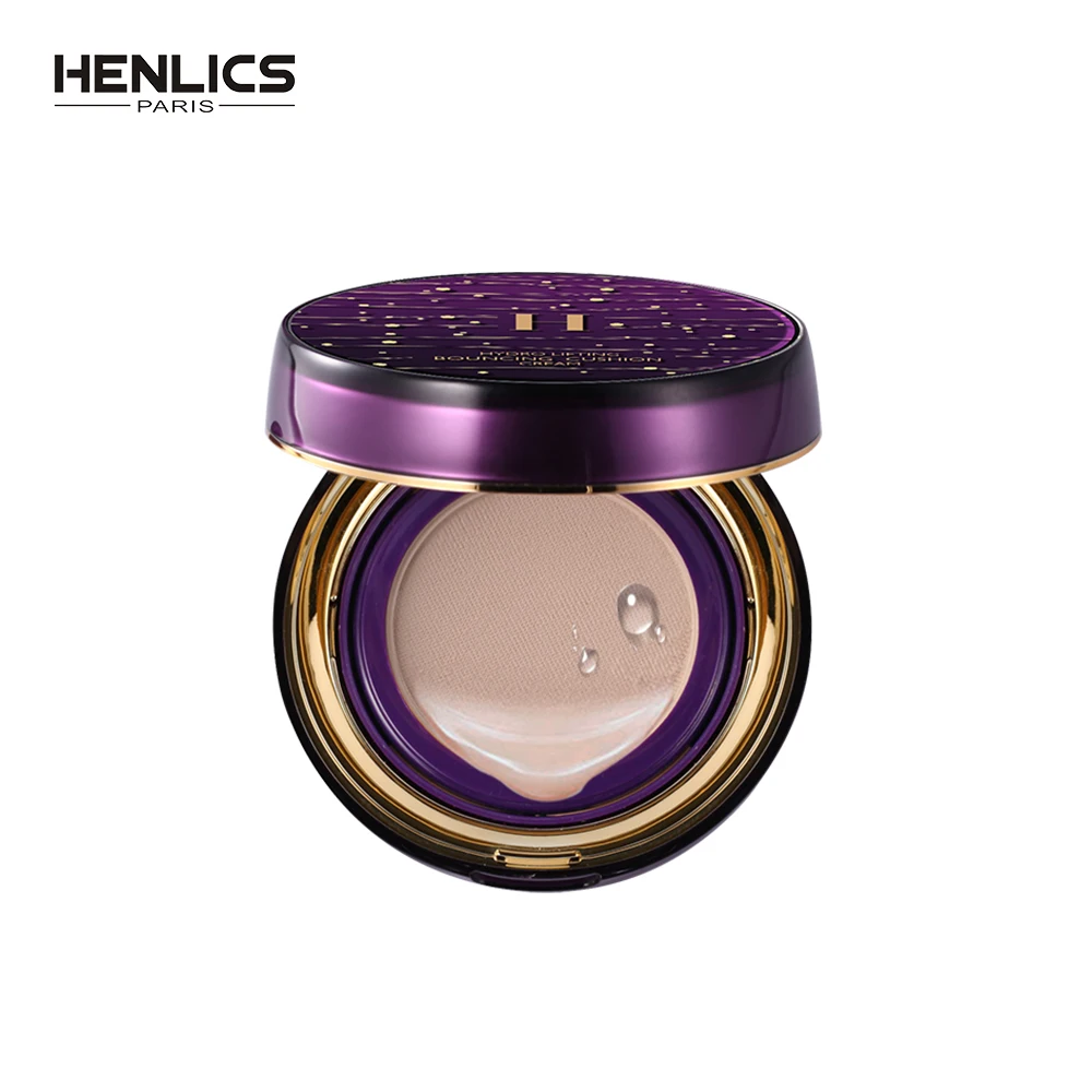 

HENLICS Hyaluronic Acid Vitamin E Air Cushion BB Cream Concealer Moisturizing Foundation Whitening Foundation