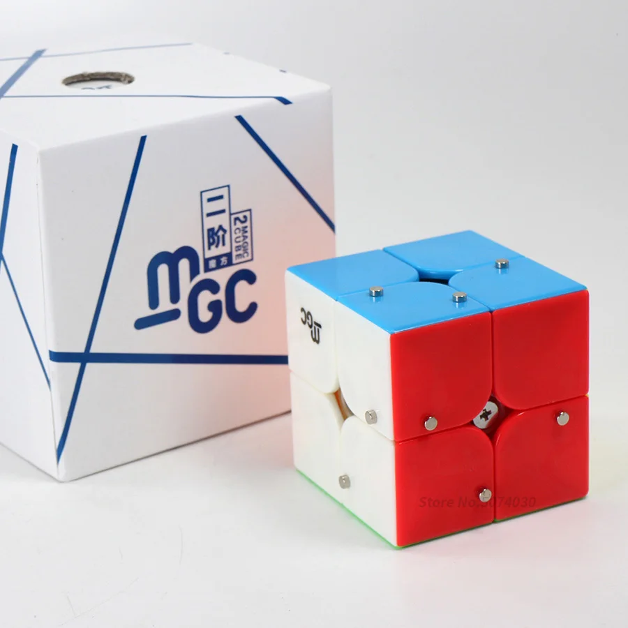 Yongjun MGC 2 Магнитный куб 2x2x2 скоростной куб магия 2x2 головоломка игровой плеер Cubo Magico 2*2 магниты куб мальчик игрушки для детей