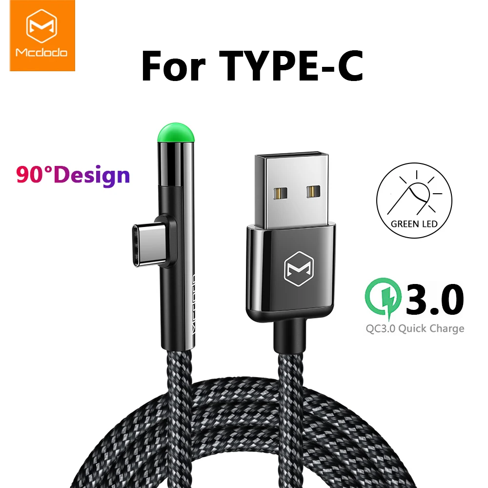 

MCDODO USB C Type C Cable USB Charger Type-C Cable USB-C Fast Charging 2A For Samsung S10 S9 Xiaomi mi 9 huawei Mate 20 Pro P20