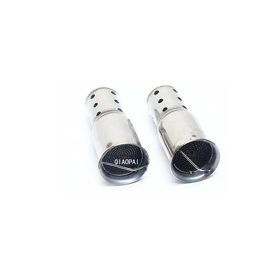 1piece Universal Catalyst DB Killer 51MM Muffler font b Motorcycle b font font b Exhaust b