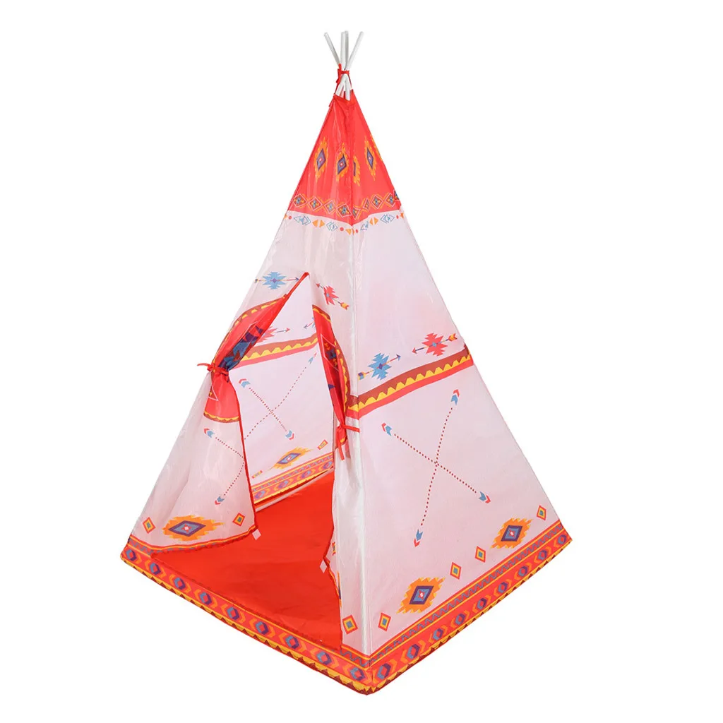 Складной Детский водонепроницаемый тент в индийском стиле для мальчиков и девочек, игровой домик с бассейном, детский уличный кемпинговый зонт, пляжный игрушечный домик