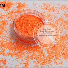 Tcf506 неоновый оранжевый красный Цвета 1.0 мм Размер устойчивы к воздействию растворителей блеск для ногтей Книги по искусству лака для ногтей или другие украшения DIY