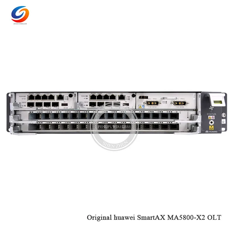 Лучшая цена HW SmartAX MA5800-X2 10GE FTTH GPON OLT 40 Гбит/с-емкость с 1* MPSC+ 1* PISC DC мощность