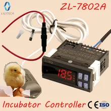 ZL-7802A, 100-240vac, incubadora de temperatura e umidade, incubadora automática multifuncional, controlador de incubadora, lilytech