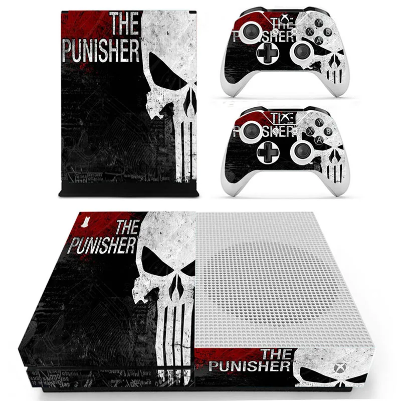 Protective Skin Stickers For Xbox One Slim S Console & Controllers