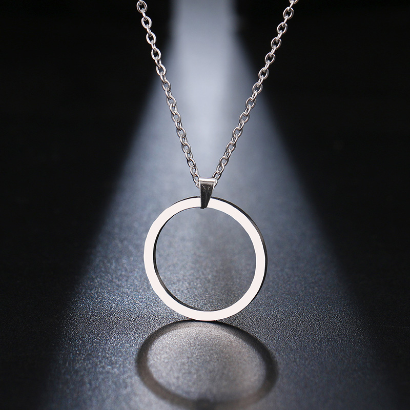Circle Pendant Necklace