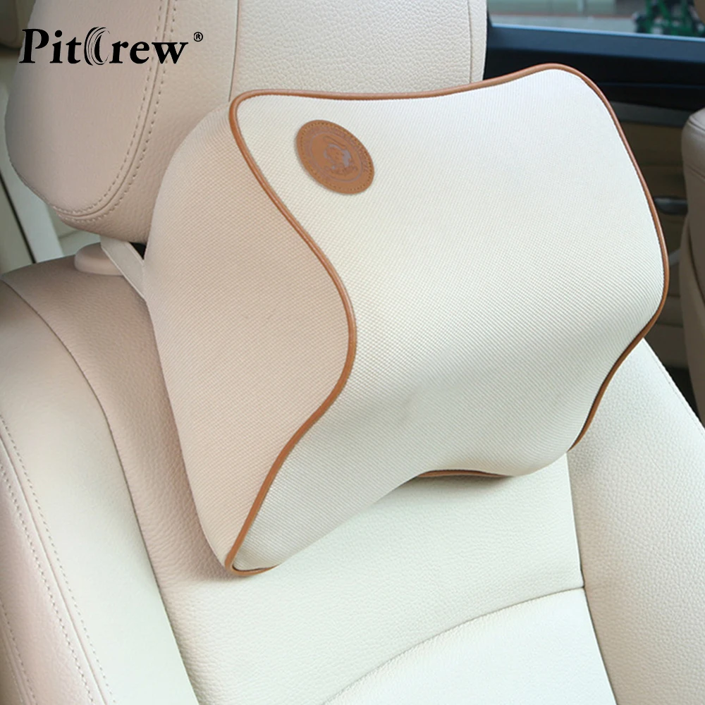 1PCS 2016 New Design Space Memory Fabric Car Pillow Personality Headrest Car Seat Cover Travel Office