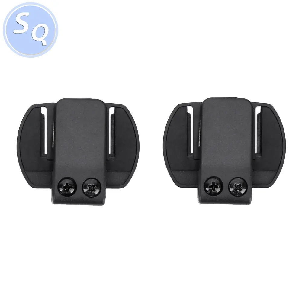

2PCS V6 / V4 Clip Accessory for V6 V4 1200M DSP Noise Supression Handsfree Full Duplex Motorcycle wireless motorcycle intercom