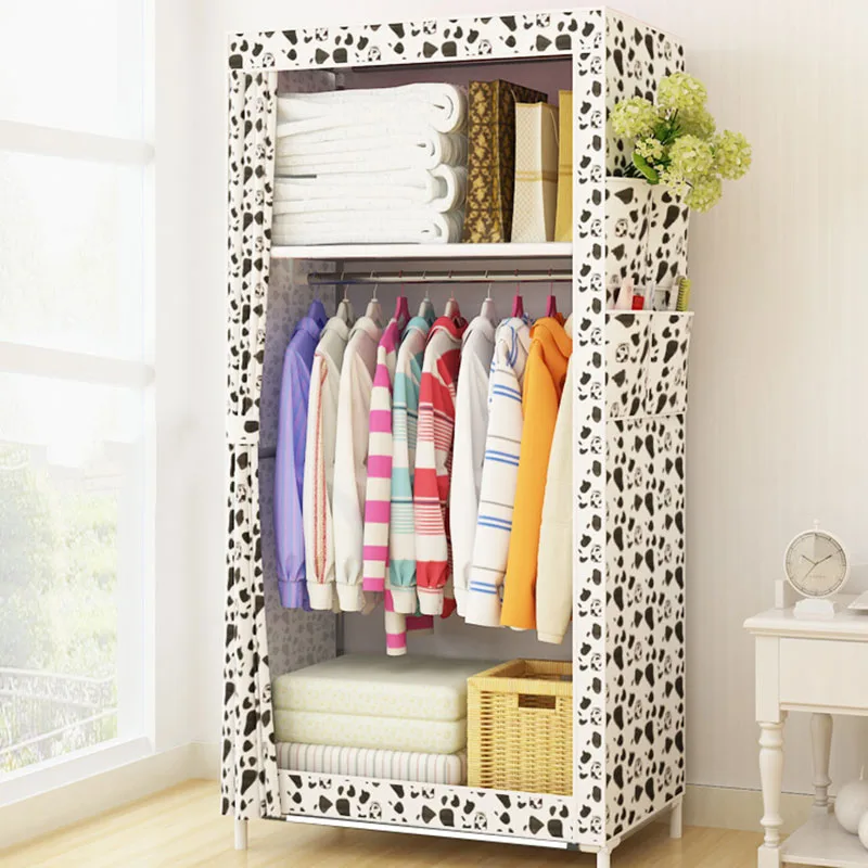 Minimalist Cloth Wardrobe Student Dormitory Single Small Fabric Wardrobe Folding Clothing Storage Cabinet Home Furniture Closet Minimalist Cloth Wardrobe Student Dormitory Single Small Fabric Wardrobe Folding Clothing Storage Cabinet Home Furniture Closet