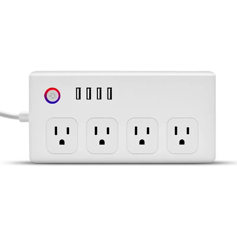 RBAYSALE Remote Control Switch WIFI Separate Connection USB Quick Charging Smart Time Set Plug Google Home Infrared USA Standard |