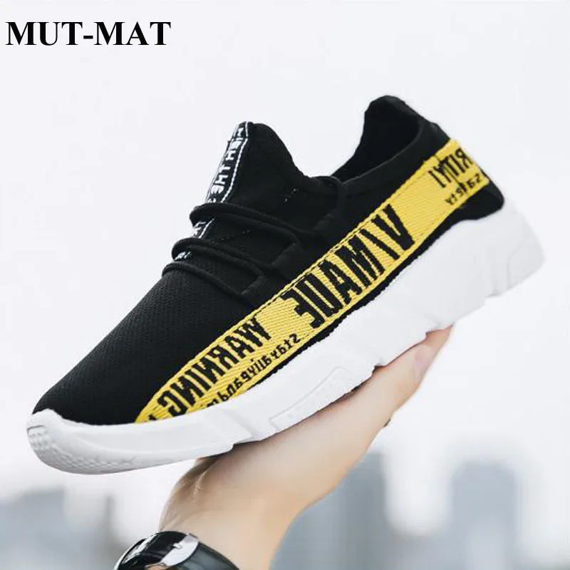 2019 New Spring And Autumn Men Sports Shoes College Style Wild Casual Breathable Men's Shoes Letter Decoration Walking Shoes