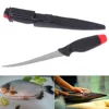 1 Pc 28.5cm Fishing Knife Stainless Steel Floating Sharp Portable Tackle Multifunction Tool Whosale&Dropship ► Photo 3/6