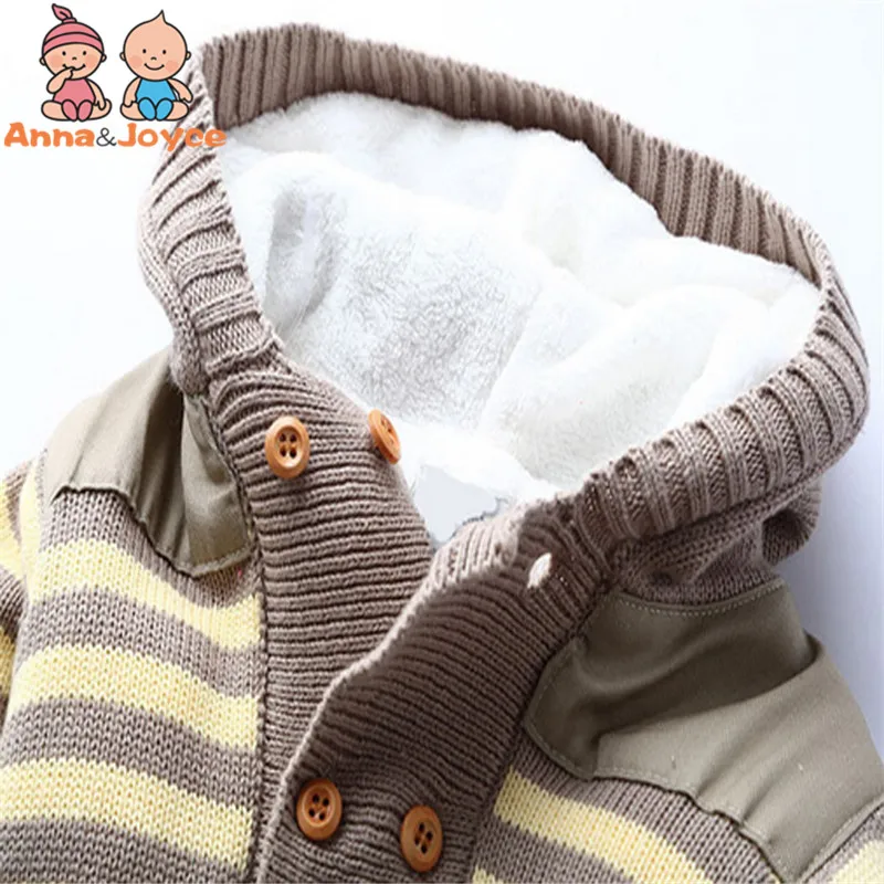 Baby New Double-Breasted Thickening Autumn And Winter Warm Soft Romper Kids Cotton Fashion Climb Clothes TST0037