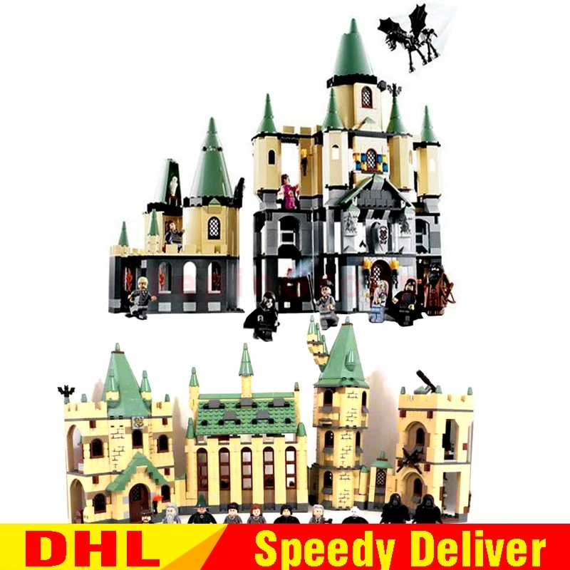 

Lepin 16029 magic Hogwort Castle Lepin 16030 Hogwarts Castle Model Building Blocks Bricks Toys Children Gifts lepining 5378 4867