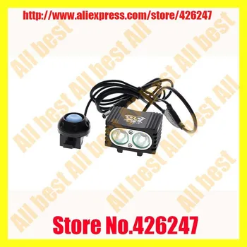 

1Set TrustFire TR-D002 LED Bicycle HeadLamp Front Light 2000 lumen 4-Mode Cree XM-L T6 LED with 4400mAh Batter