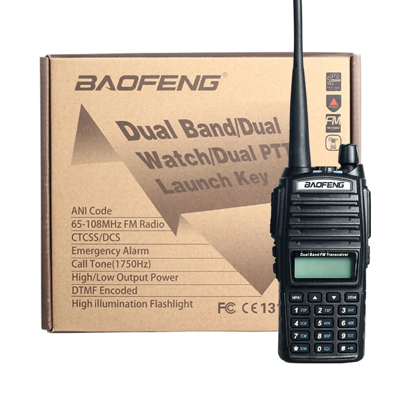 Portable Radio BaoFeng UV 82 5W 10KM Walkie Talkie amateur radio Pofung handie talkie uv 82