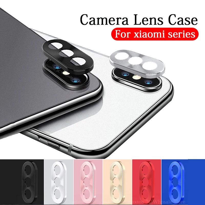 

Camera Lens Protective Ring For Xiaomi Mi 9 8 SE 6x mix 3 Redmi Note 7 Pro Metal Real Mobile Phone Camera Protector Cover Case