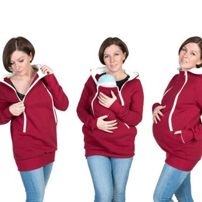 LILIGIRL/толстовка с капюшоном для родителей; куртка; коллекция года; пуловеры для мам и беременных женщин; пуловеры с кенгуру; Верхняя одежда для беременных