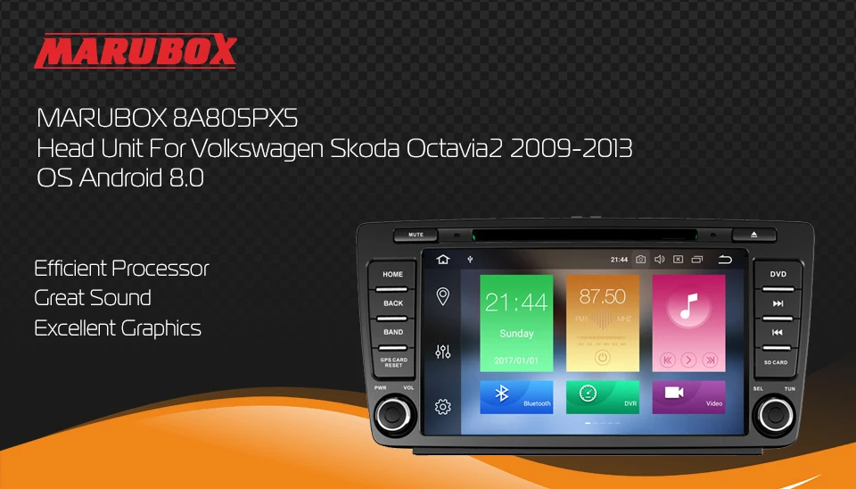 Cheap MARUBOX Autoradio 4GB RAM 2 Din Car GPS Android 8 For Volkswagen Skoda Octavia 2 Central Multimidia Radio DVD Player 8A805PX5 0 Cheap MARUBOX Autoradio 4GB RAM 2 Din Car GPS Android 8 For Volkswagen Skoda Octavia 2 Central Multimidia Radio DVD Player 8A805PX5 0